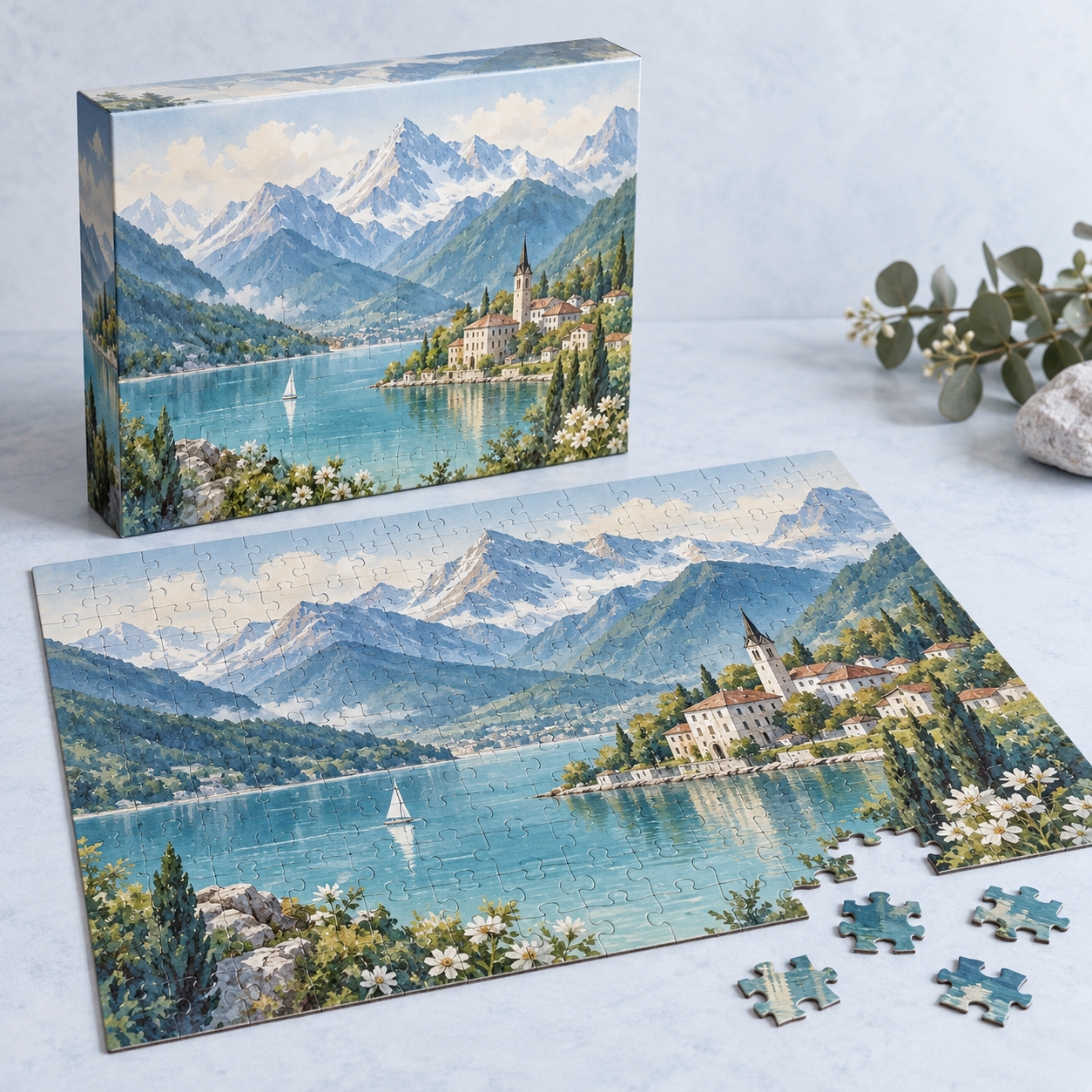 Puzzels voor winkelcollecties